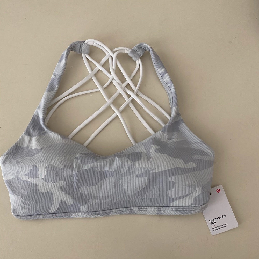 New Free To Be Wild lululemon Bra